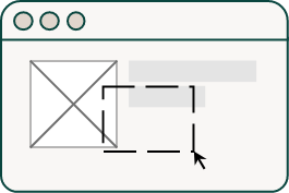 Wireframe illustration